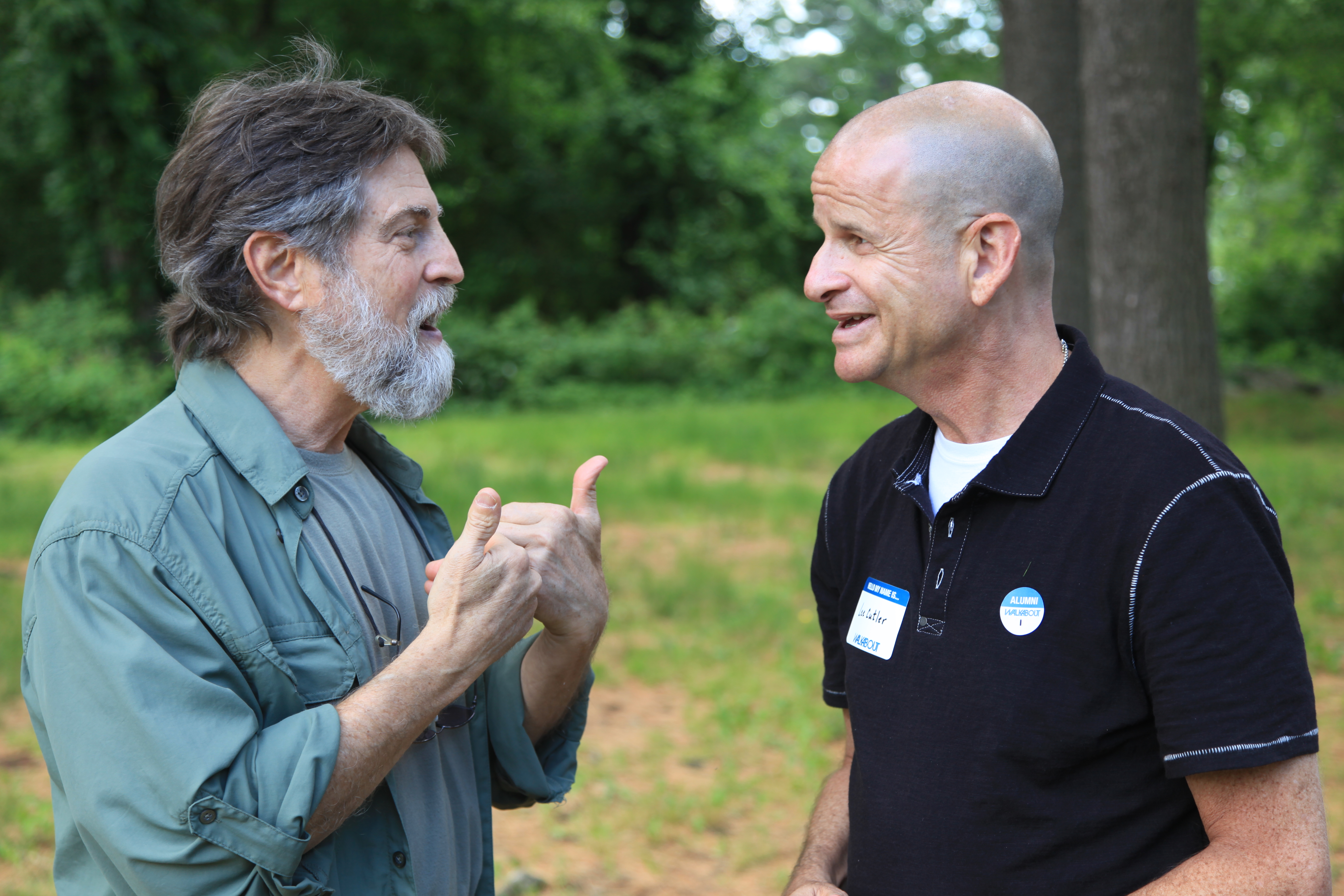 Eugene Lebwohl and Lee Cutler of Walkabout / Alumni / WAA